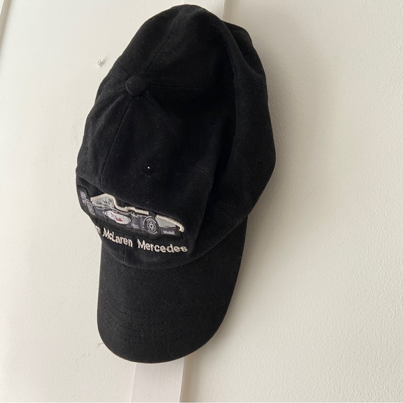 Mclaren Other - Vintage Mclaren Mercedes Mika Hakkinen Hat Black Rare